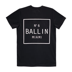 BALLIN MENS SMALL PRINT TEE